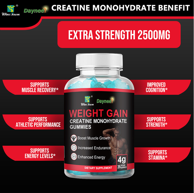 R12 Weight gain creatine monohydrate gummies - Image 4