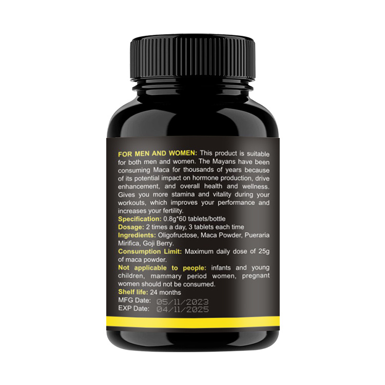 P38 Maca Energy Tablets - Image 2