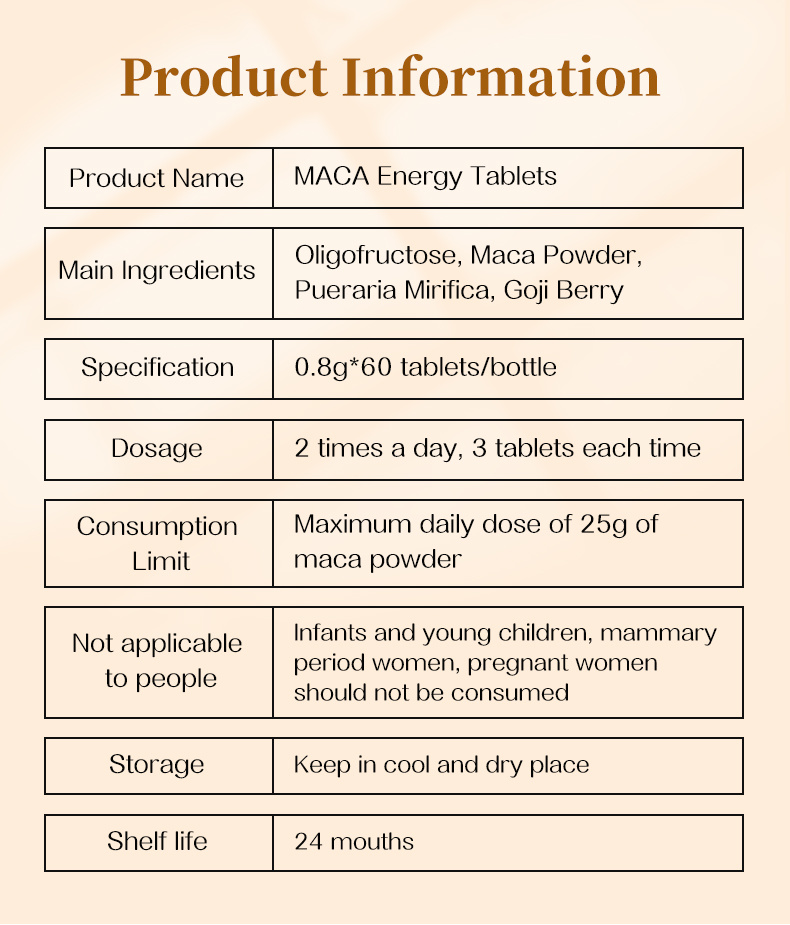 P38 Maca Energy Tablets - Image 6